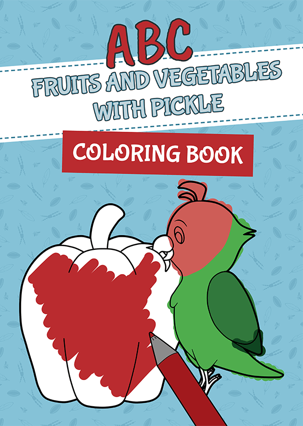pickle coloring book cover