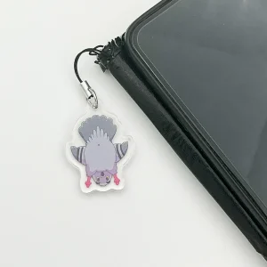 Pigeon butt Asher the pigeon - Acrylic phonecharm