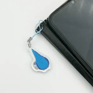Butt fluffs Skye the budgie - Acrylic phonecharm