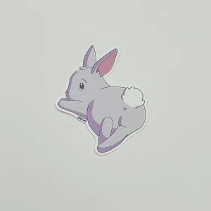 Bunny butt Snowball the bunny - Kiss-cut sticker